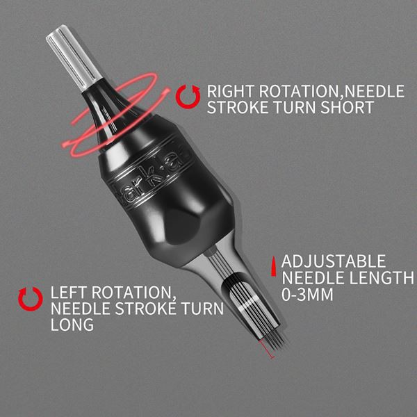 Adjustable Tattoo Cartridge Grip