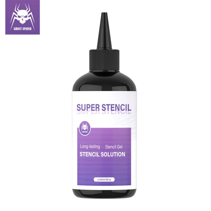 Tetovējuma trafareta gēla šķīdums